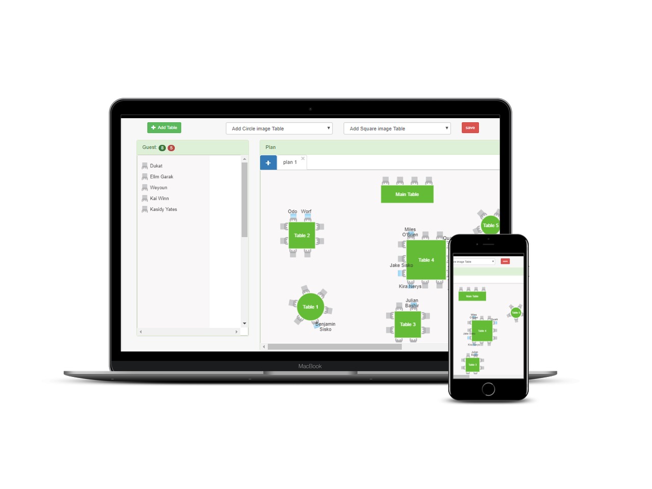 Wedding Seating Planner